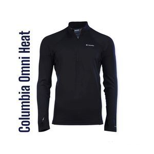 Columbia Women’s Omni Heat Pullover Base Layer Zip  Black Shirt jacket